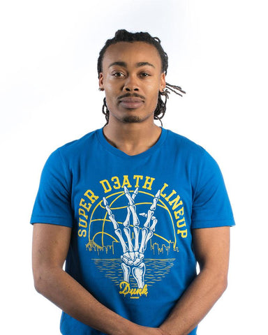 Super Death Lineup T-shirt - Royal Blue