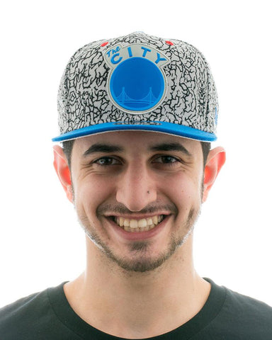 New Era "The City" Kicks Hook Warriors Snapback