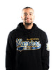 Warriors Basketball - Fully Laced Hoodie Sweatshirt - Black Warriors Basketball - Fully Laced Hoodie Sweatshirt - Black
