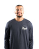 Hoya Drips Long Sleeve T-Shirt - Heather Slate Hoya Drips Long Sleeve T-Shirt - Heather Slate