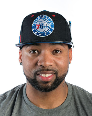 76ers Logo Strapback Hat