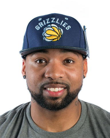 Grizzlies Logo Strapback Hat