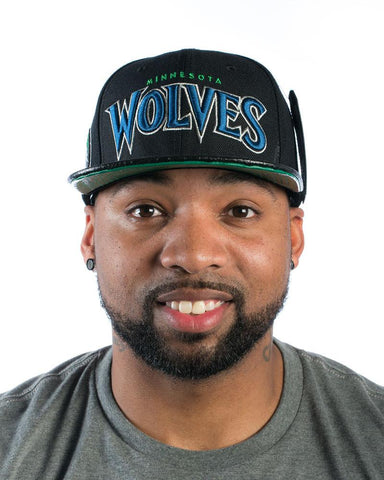 Wolves Wordmark Logo Strapback Hat