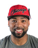 Chicago Bulls Retro Script Strap-back Hat Chicago Bulls Retro Script Strap-back Hat