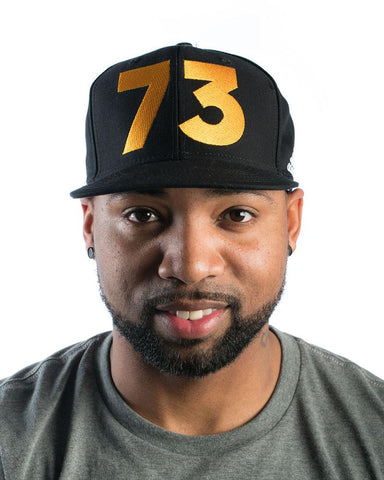 73 Black SnapBack