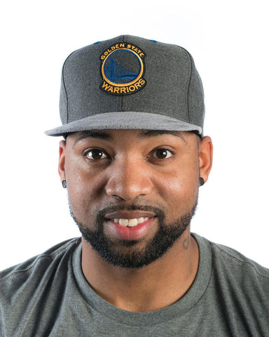 Golden State Warriors - Cation Perforated Suede Snapback