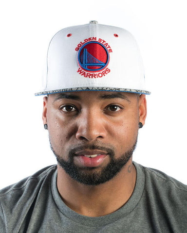 New Era Warriors Fitted Hat Logo Kicks Hook 59FIFTY