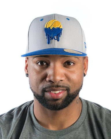 Foggy Bay Drips Snapback Hat