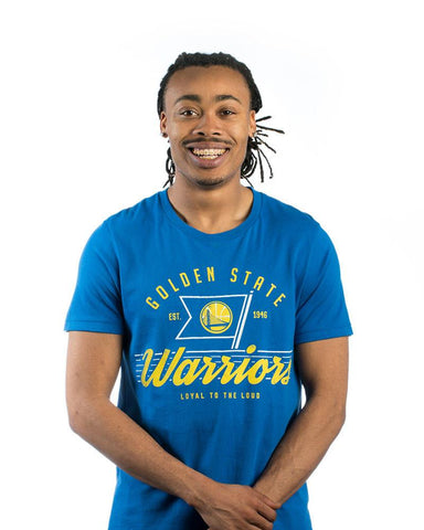 Warriors Flag T-shirt - Royal Blue
