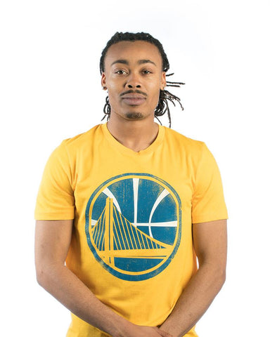 Warriors Big Logo T-shirt - Gold