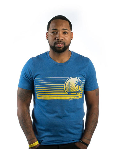 Warriors Band T-shirt - Royal Blue Heather