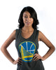 Golden State Warriors Tank - Dark Gray Heather Golden State Warriors Tank - Dark Gray Heather