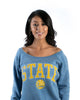 State Sweatshirt- Blue Heather State Sweatshirt- Blue Heather