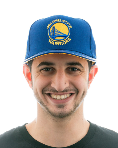 New Era Warriors Logo 4X NBA Trophy Champs 59FIFTY Fitted Hat