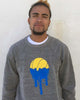 Bay Drips Crewneck Sweatshirt - Heather Gray Bay Drips Crewneck Sweatshirt - Heather Gray