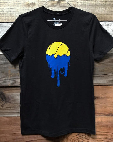 Bay Drips T-Shirt - Black Heather