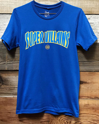 Super Villains T-Shirt - Royal Blue