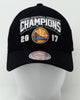 Golden State Warriors 2017 Championship Dad Hat - Black Golden State Warriors 2017 Championship Dad Hat - Black
