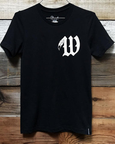 W T-Shirt - Black Heather W T-Shirt - Black Heather