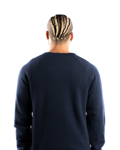 USA Drips Crewneck Sweatshirt - Navy