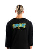 Super Villains Raglan T-Shirt - Black