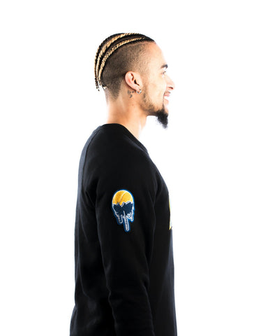 Super Villains Crewneck Sweatshirt - Black