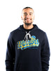 Warriors Scripto Hoodie Sweatshirt - Navy