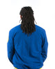 Mitchell & Ness Authentic Warriors Warm Up Jacket - Royal Blue