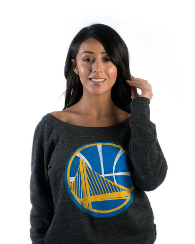 Golden State Warriors Sweatshirt - Dark Gray Heather