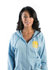 Warriors Hoodie Sweatshirt- Blue Heather