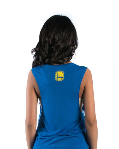 Golden State Warriors Heart Emoji Tank- Royal Blue