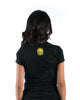 Warriors Heart Emoji  T-shirt - Black Burnout