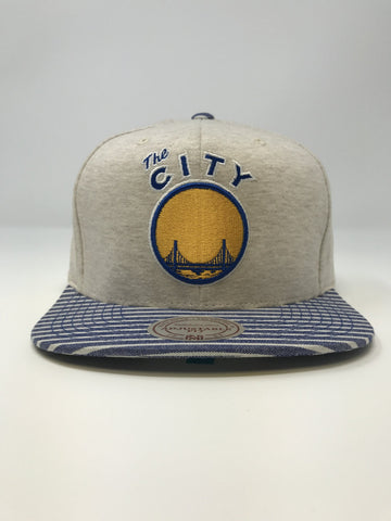 Golden State Warriors "City" - Oatmeal Heather Snapback