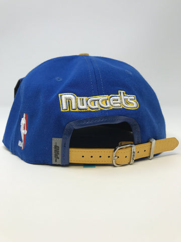 Nuggets Hardwood Classics Logo Strapback Hat