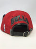 Chicago Bulls Retro Script Strap-back Hat