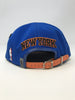 Knicks Team Logo Strapback Hat - Blue