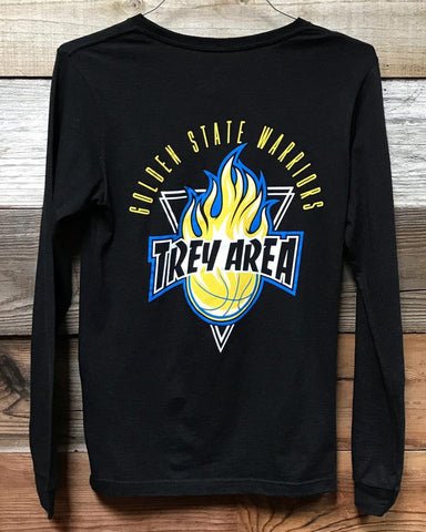 Warriors Trey Area Long Sleeve T-Shirt