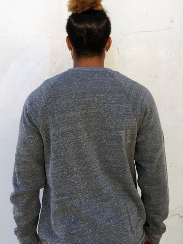 Bay Drips Crewneck Sweatshirt - Heather Gray