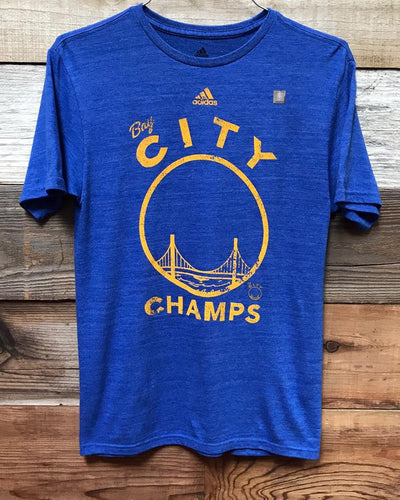 Bay City Champs T-Shirt - Blue Heather