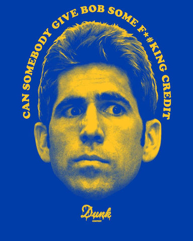Give Bob Some Credit - Dunk Contest Exclusive T-shirt (Royal)