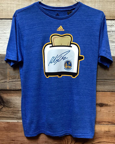 Golden State Warriors Klay Thompson Toaster Good Luck Charm T-Shirt - Royal Blue